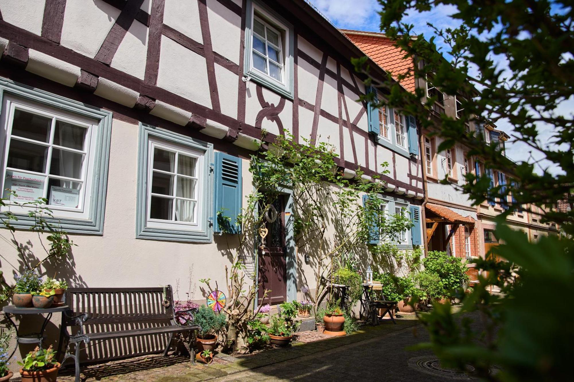 شقة Hygge-Flats - Zentral Fuer 2-4 Personen, Wlan Heppenheim  المظهر الخارجي الصورة